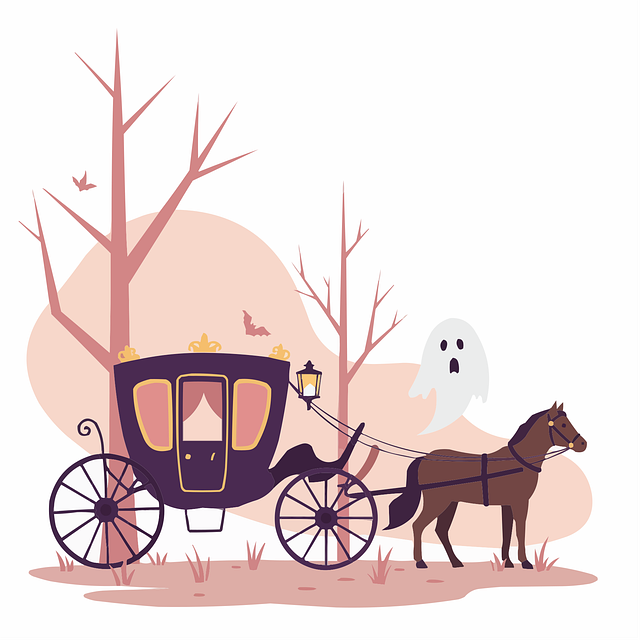 Free halloween ghost bat vector