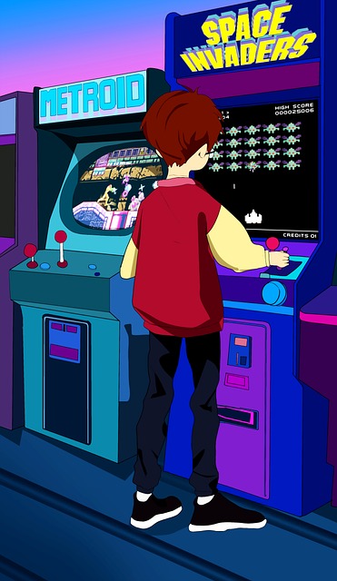 Speelhal, Video, Spel, Joystick, Gamer