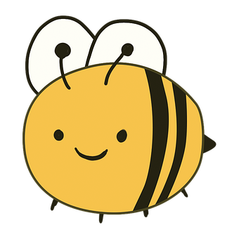 Bij, Insect, Natuur, Tekening, Tekenfilm