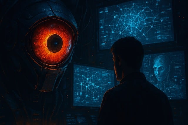 Free sci-fi scifi robot illustration