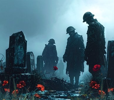 Free Soldiers Ghosts illustration and picture