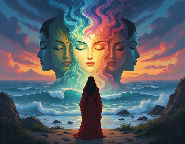 Free goddesses pythoness invocation illustration