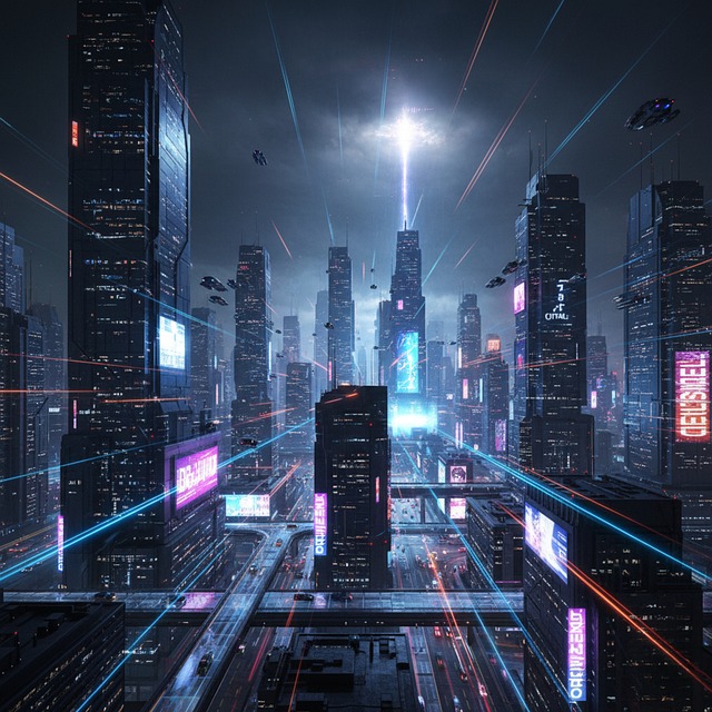 Free Futuristic Technology illustration and picture