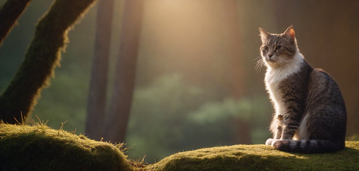 Free Pet Cat illustration and picture
