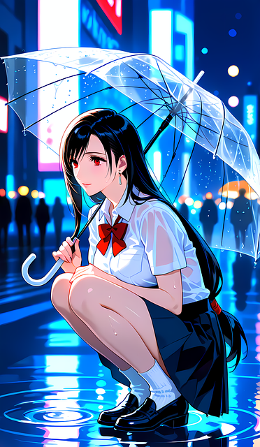 Free Rain Umbrella illustration and picture
