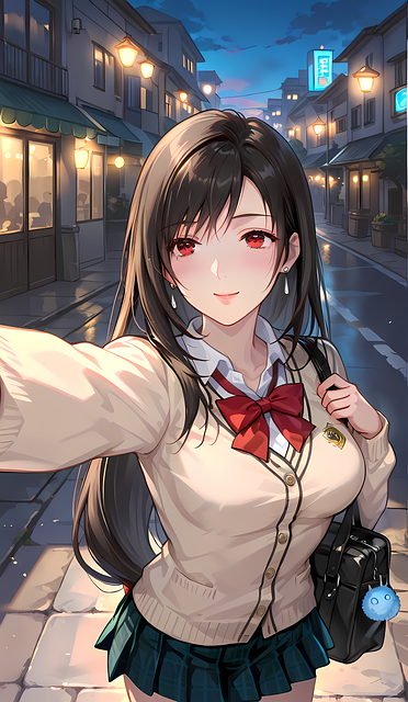 Free Anime Girl Girl illustration and picture