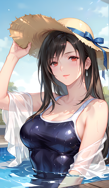Free Swim Suit Woman illustration and picture