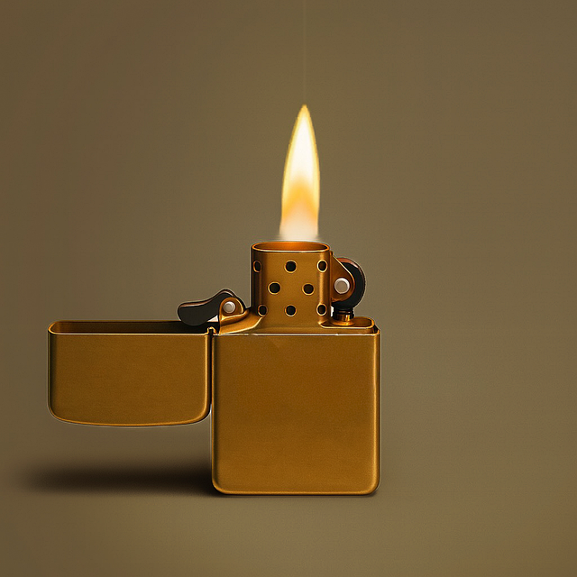 Free lighter flame fire illustration