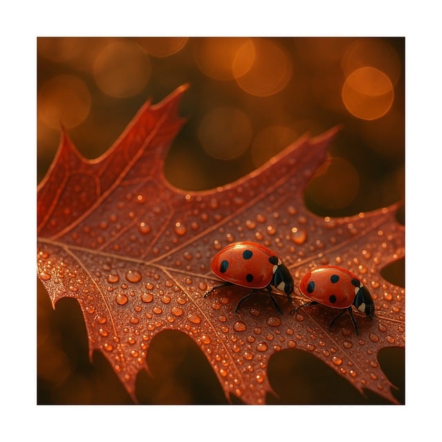 Download free HD stock image of Ladybugs Ladybirds Free ladybugs ladybirds autumn leaf vector
