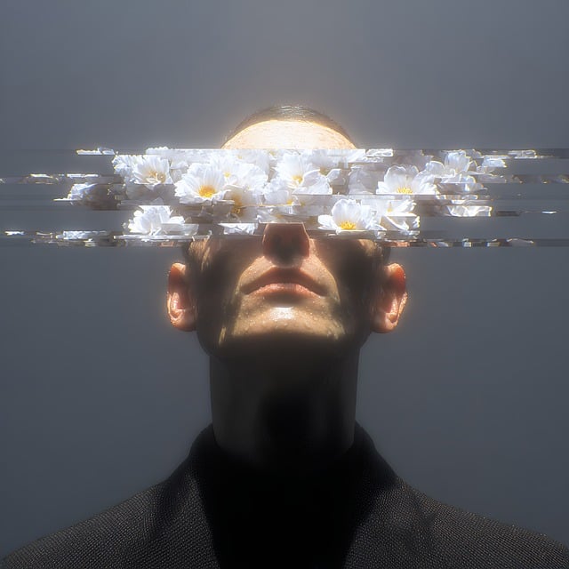 Free man face head illustration