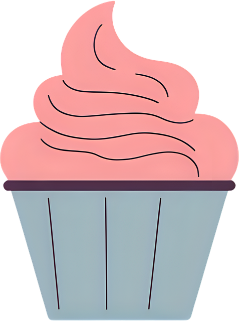 Free Cupcake Pink vector and picture