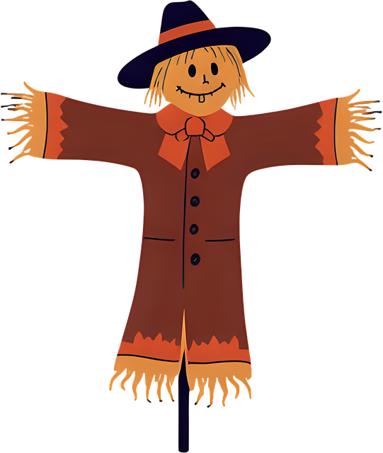 Free Scarecrow Cartoon vector and picture