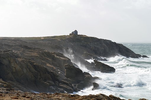 Ocean, Natur, Hav, Bretagne