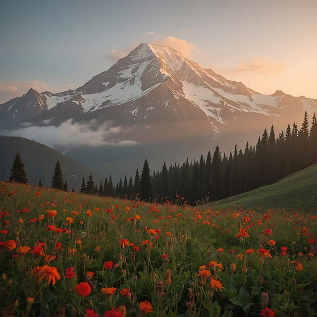 Free Meadow Field illustration and picture
