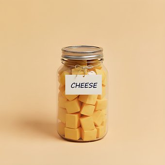 Free Cheese Dice illustration and picture