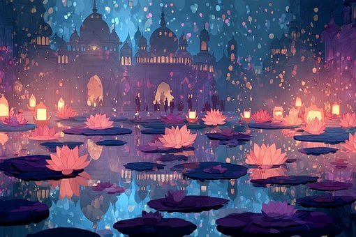 Rybník Diwali, Diwali, Rybník, Příroda