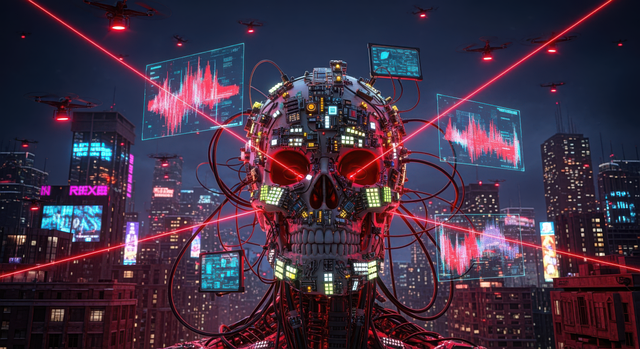 Free concept skull ai illustration