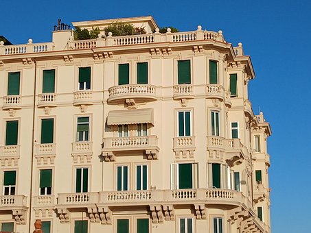 Italien, Ligurien, Genova, Arkitektur