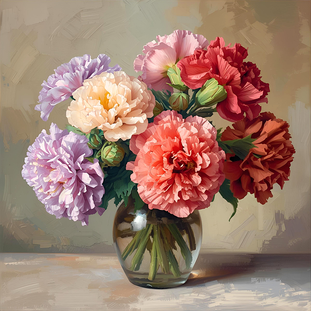 Anjers, Anjer Bloemen, Boeket, Bloemstuk