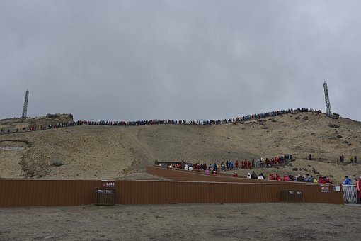 Mennesker, Natur, Kina, Bjerge, Landskab