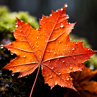 Free Autumn Mapple illustration and picture