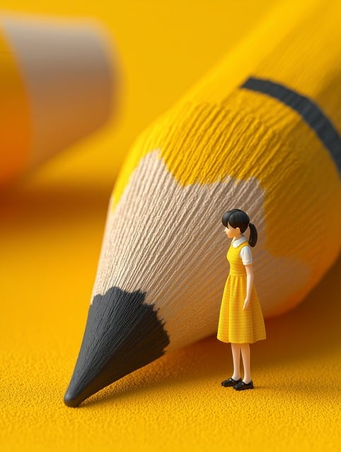 Penna, Matita, Scrivere, Ragazza, Scuola