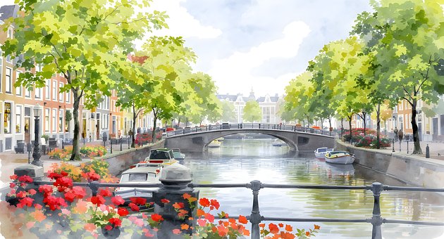 Free Canal River illustration and picture