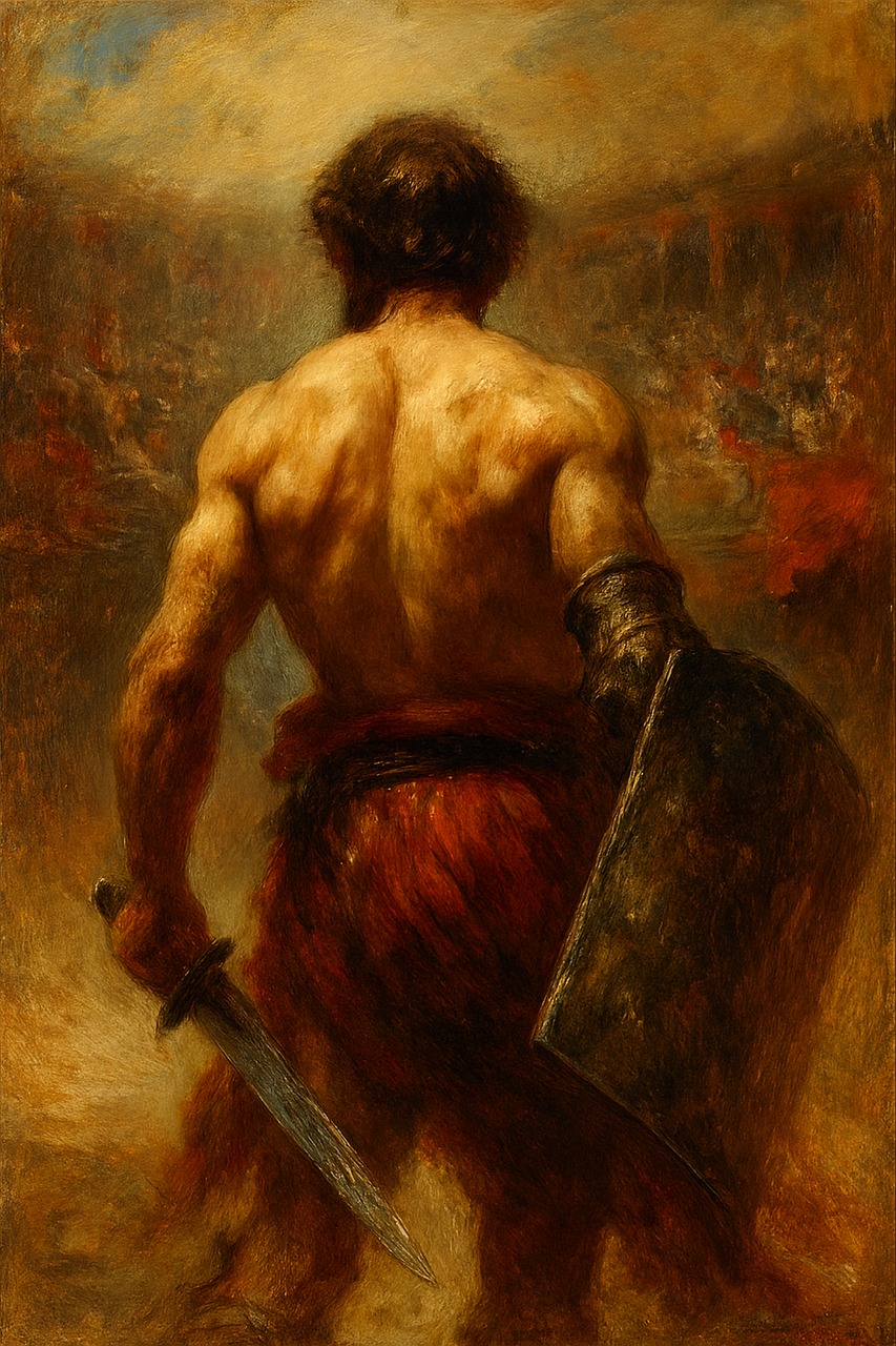 Maleri, Maling, Gladiator, Historie