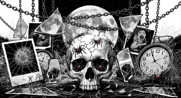 Free Skull Ai ai generated image and illustration