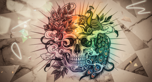 Free Skull Ai photo and picture