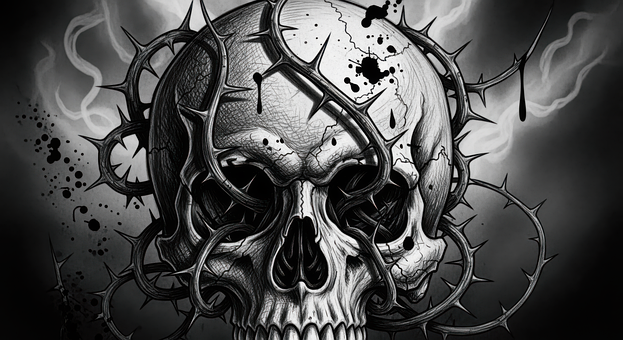 Free Skull Ai photo and picture