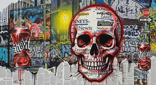 Free Skull Ai ai generated image and illustration