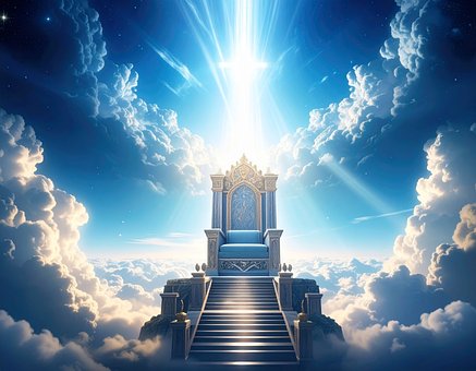 Trone, Konge, Royal, Jesus, Tro