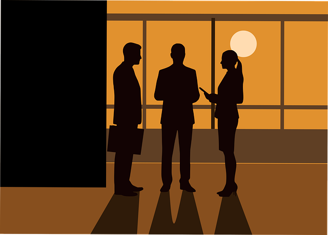 Free business meeting discussion vector