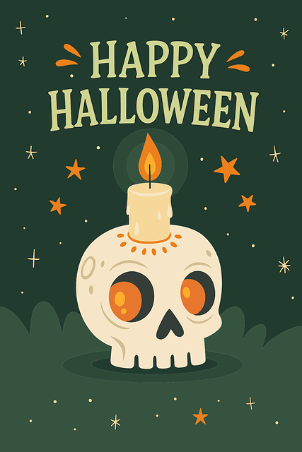Halloween, Zuckerschädel, Tag Der Toten