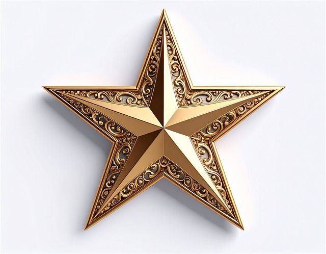 Sterne, Weihnachten, Golden, Gold