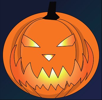 Free Yellow Halloween vector and picture