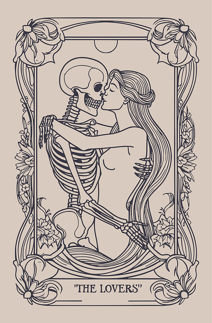 Tarot, Îndrăgostiți, Moarte, Dragoste