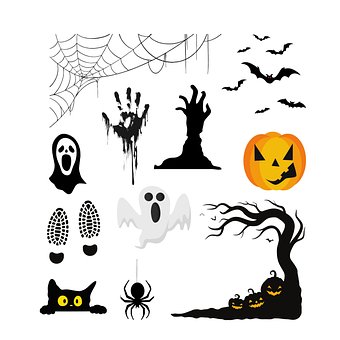 Halloween, Hintergrund, Banner, Header