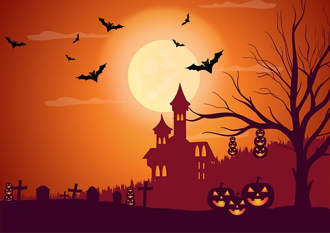 Halloween, Hintergrund, Banner, Header