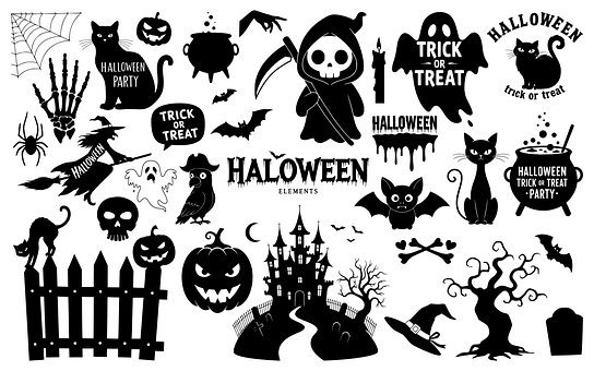 Halloween, Hintergrund, Banner, Header