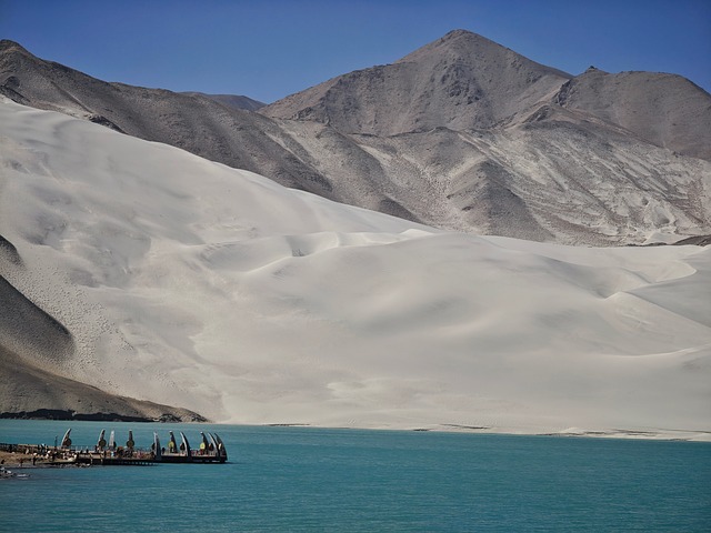 kashgar, mountain, xinjiang, travel, nature, snow, glacier, lake