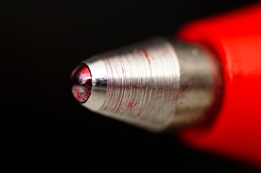 Foto, Caneta, Macro, Fechar-Se
