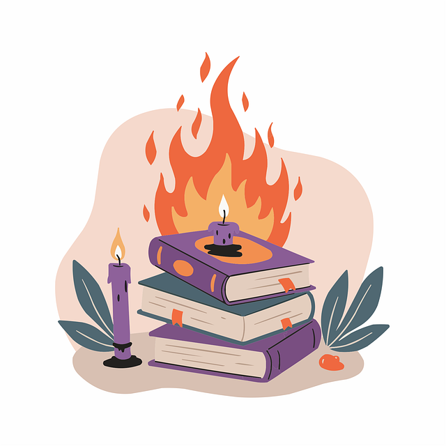 Free halloween magic spell illustration