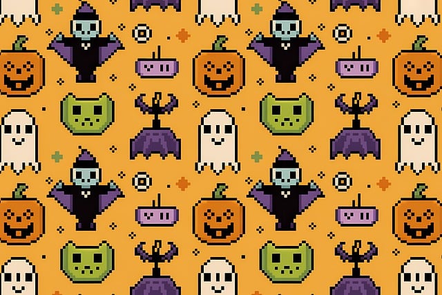 Patrón De Halloween, Fondo De Halloween