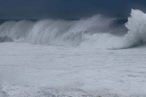 Storm, Ocean, Hav, Vand, Bølger