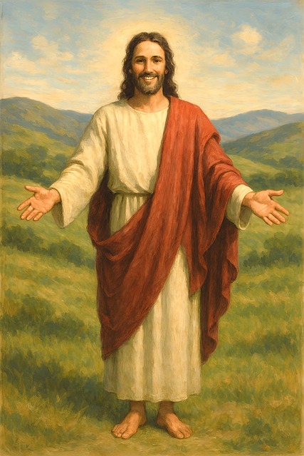 Free Jesus Jesus Standing illustration and picture
