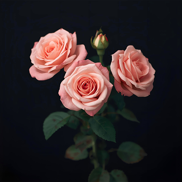 Roos, Roze Bloemen, Rozen, Bloem, Boeket