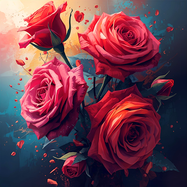 Roos, Roze Bloemen, Rozen, Bloemen