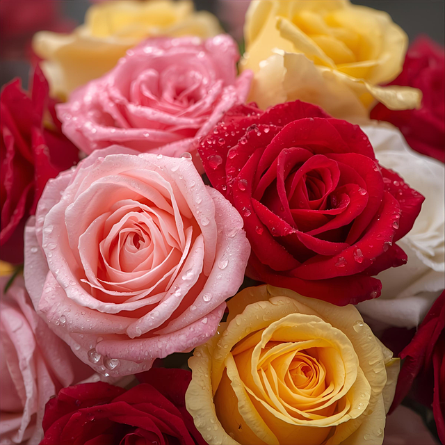 Roos, Roze Bloemen, Rozen, Bloemen